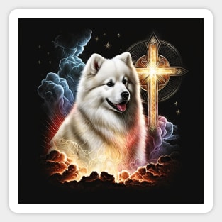 Samoyed Protector Sticker